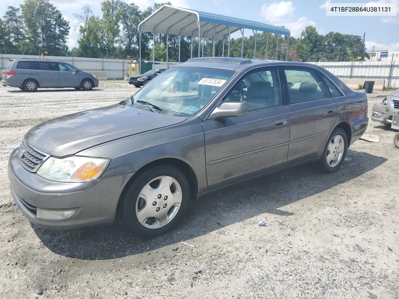 2004 Toyota Avalon Xl VIN: 4T1BF28B64U381131 Lot: 65152534