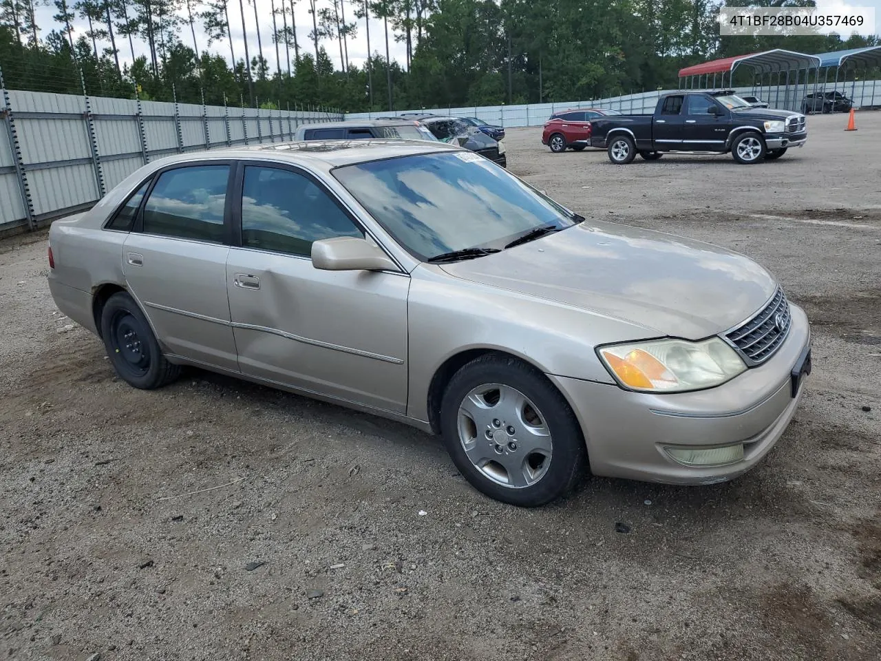 2004 Toyota Avalon Xl VIN: 4T1BF28B04U357469 Lot: 67467884