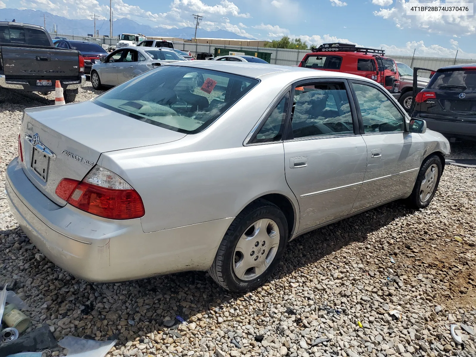 2004 Toyota Avalon Xl VIN: 4T1BF28B74U370476 Lot: 67766424