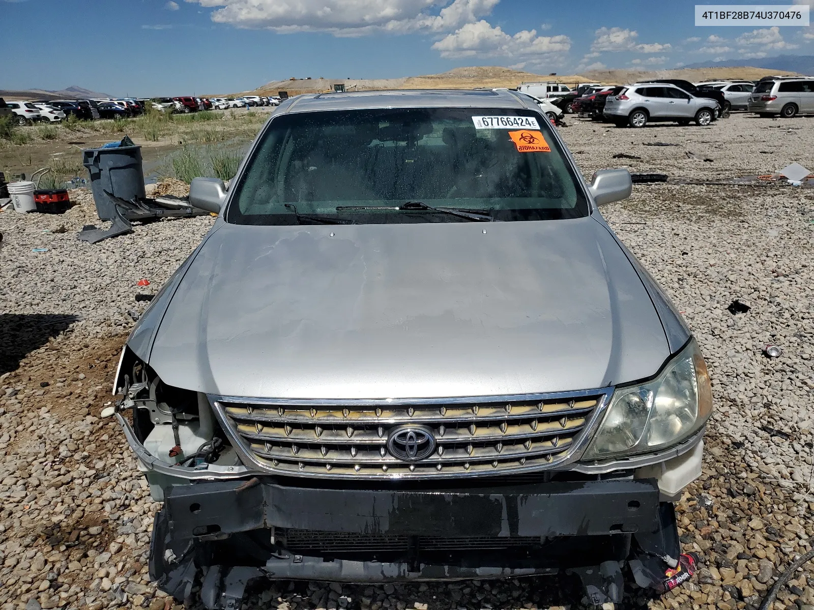 2004 Toyota Avalon Xl VIN: 4T1BF28B74U370476 Lot: 67766424