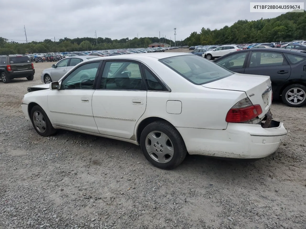 2004 Toyota Avalon Xl VIN: 4T1BF28B04U359674 Lot: 71396064