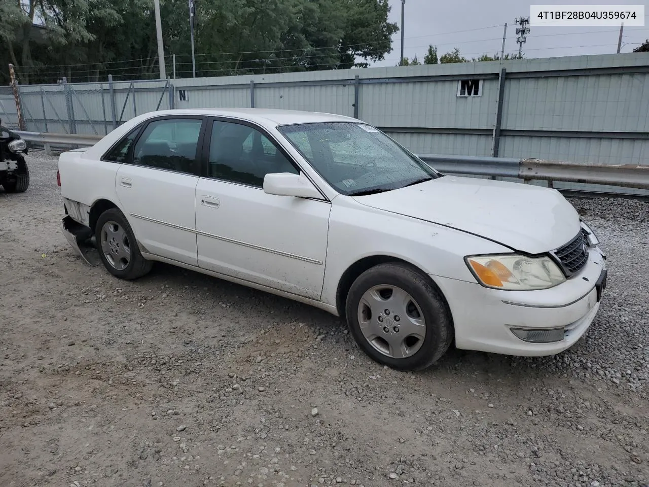 2004 Toyota Avalon Xl VIN: 4T1BF28B04U359674 Lot: 71396064