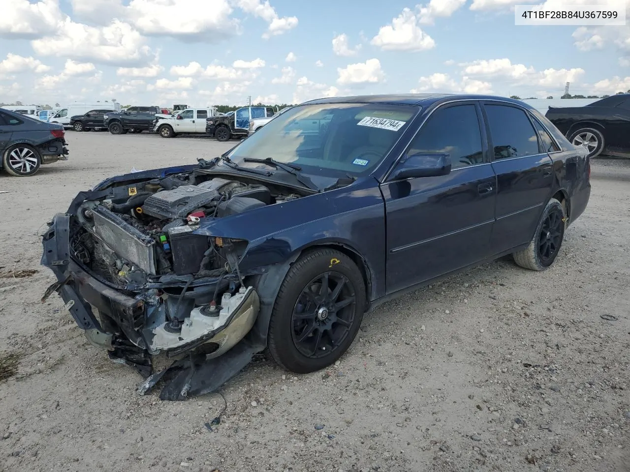 2004 Toyota Avalon Xl VIN: 4T1BF28B84U367599 Lot: 71634794