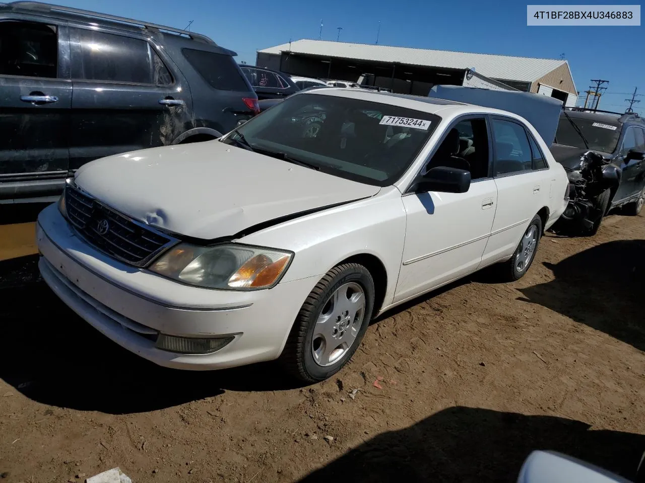 2004 Toyota Avalon Xl VIN: 4T1BF28BX4U346883 Lot: 71753244