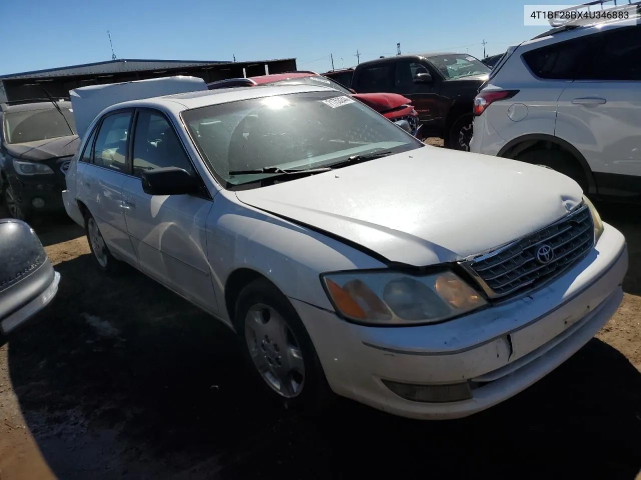 2004 Toyota Avalon Xl VIN: 4T1BF28BX4U346883 Lot: 71753244