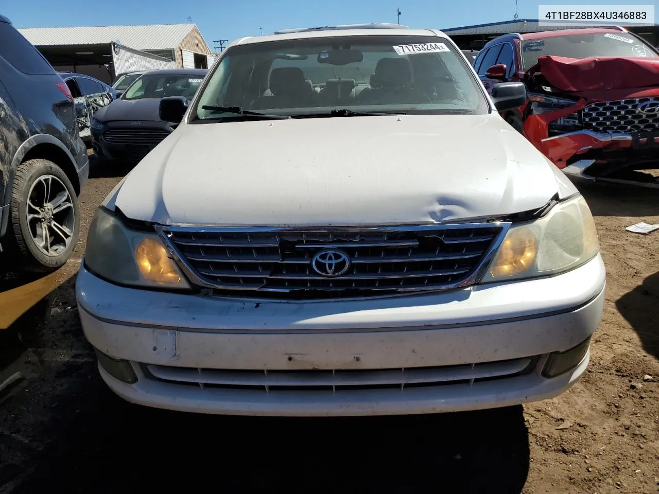 2004 Toyota Avalon Xl VIN: 4T1BF28BX4U346883 Lot: 71753244