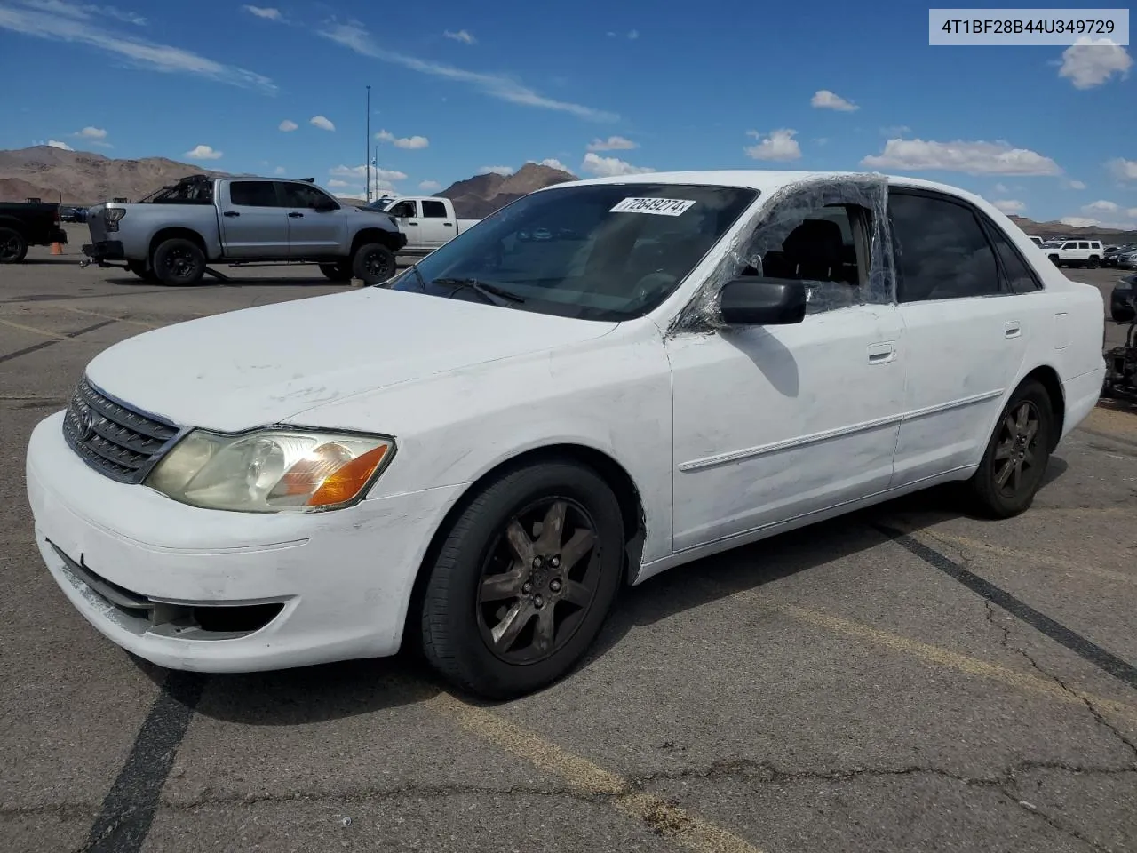 2004 Toyota Avalon Xl VIN: 4T1BF28B44U349729 Lot: 72649274