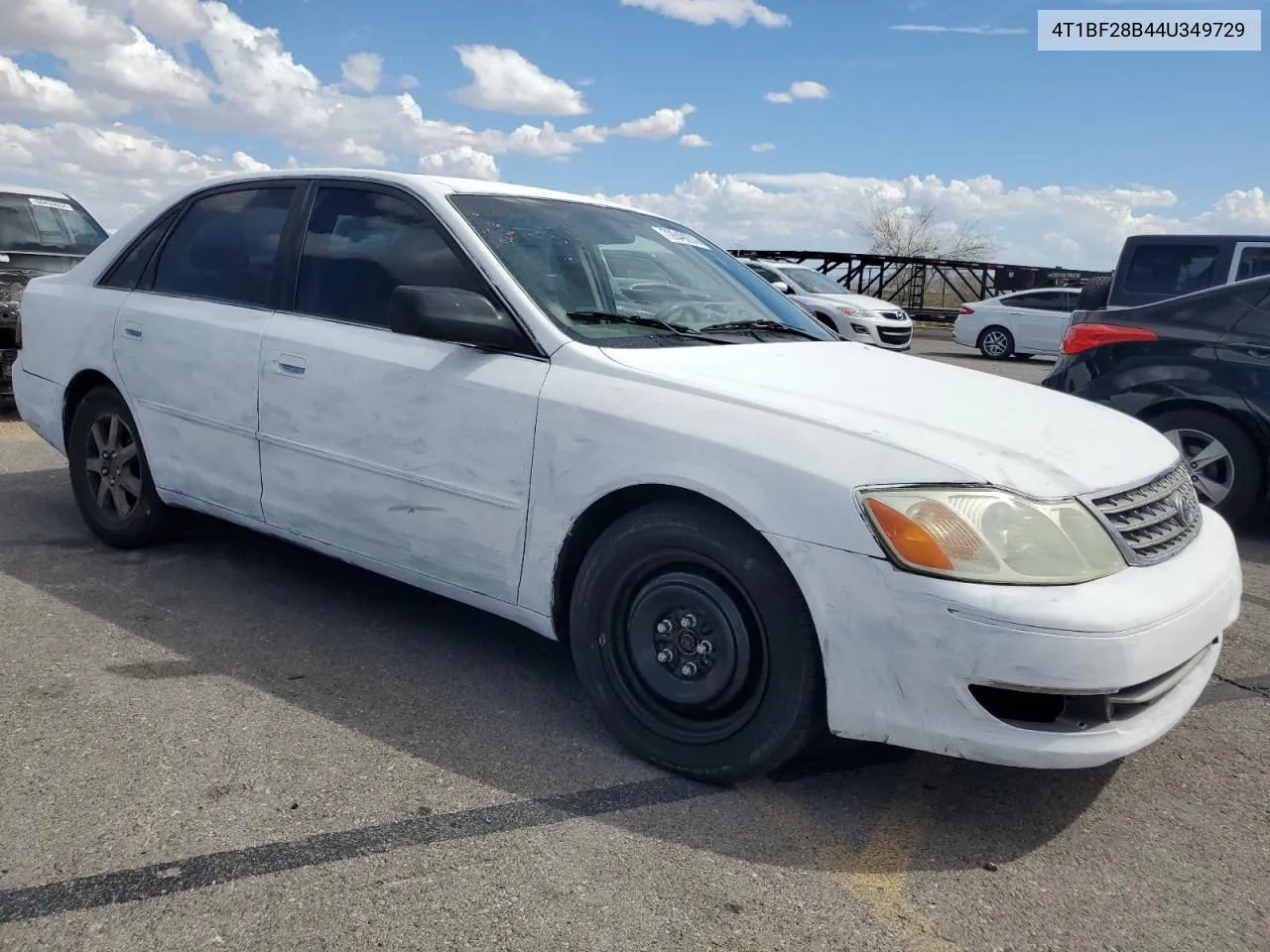 2004 Toyota Avalon Xl VIN: 4T1BF28B44U349729 Lot: 72649274