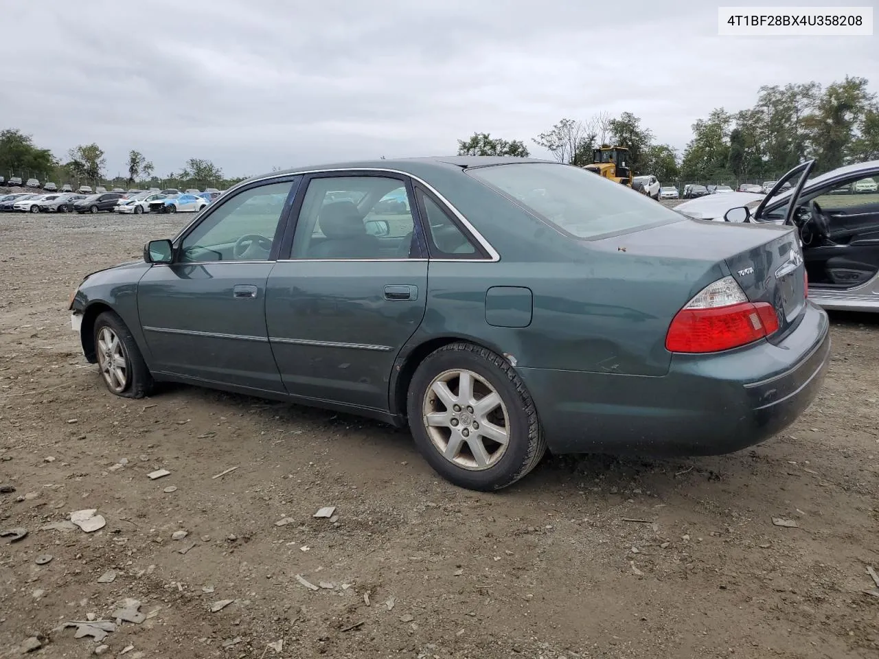 2004 Toyota Avalon Xl VIN: 4T1BF28BX4U358208 Lot: 72861874