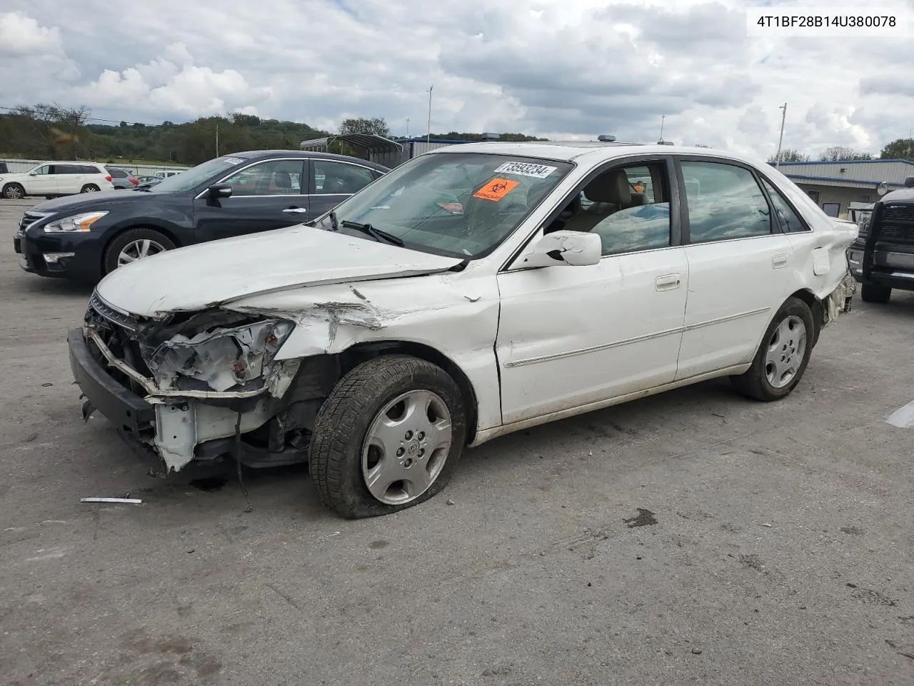 2004 Toyota Avalon Xl VIN: 4T1BF28B14U380078 Lot: 73593234