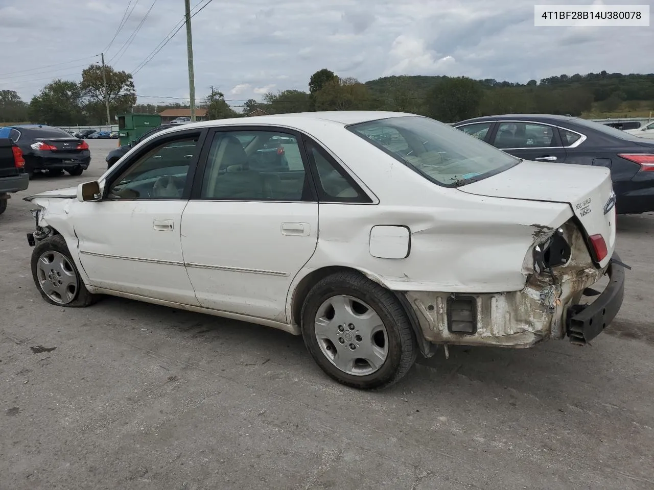 2004 Toyota Avalon Xl VIN: 4T1BF28B14U380078 Lot: 73593234