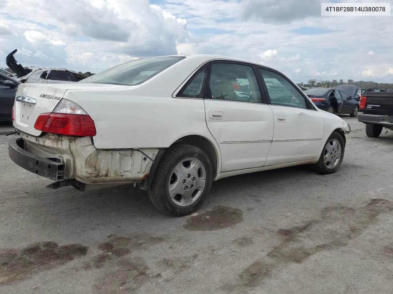 2004 Toyota Avalon Xl VIN: 4T1BF28B14U380078 Lot: 73593234