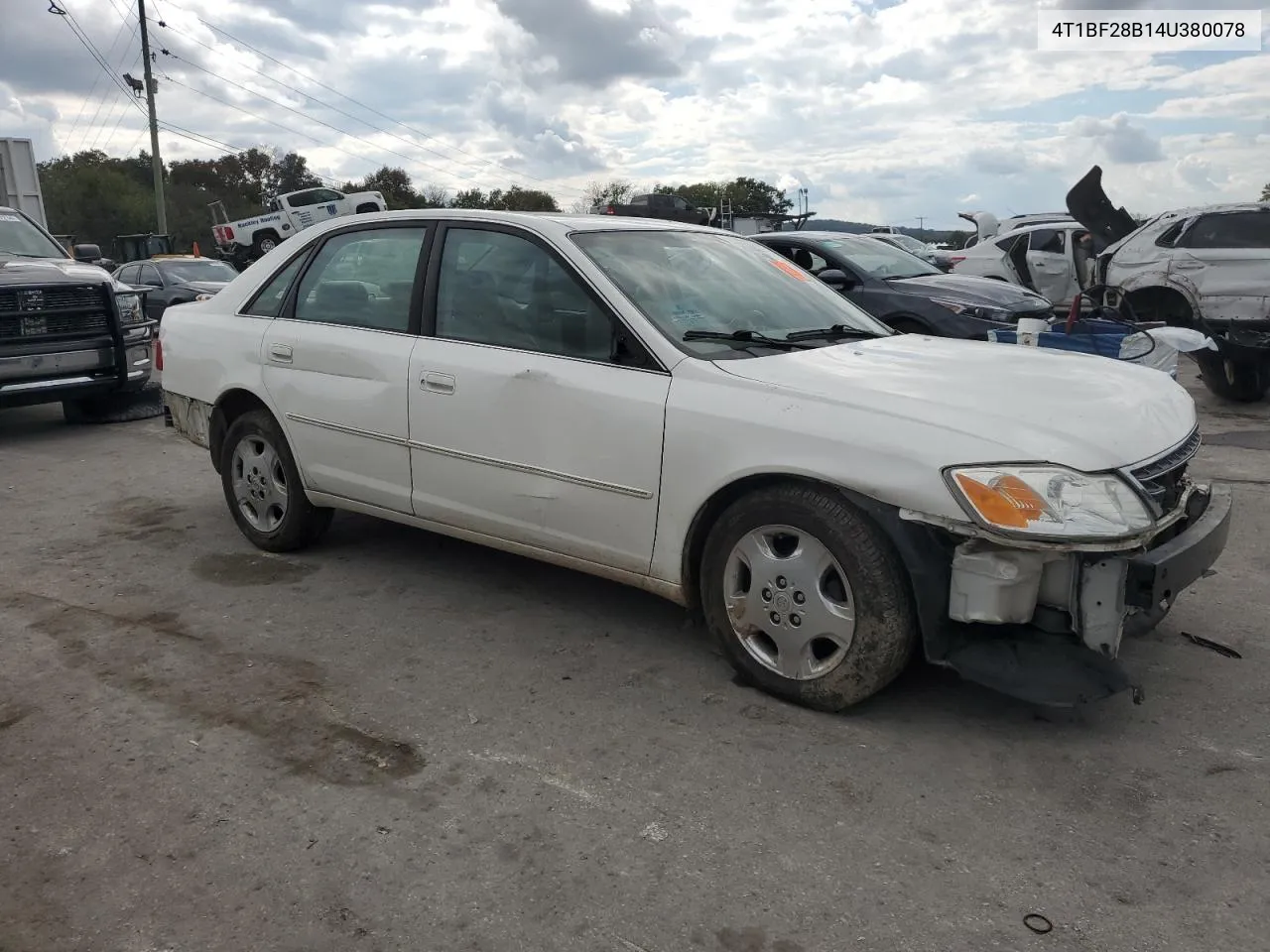 2004 Toyota Avalon Xl VIN: 4T1BF28B14U380078 Lot: 73593234