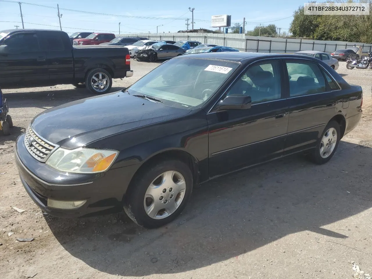 2004 Toyota Avalon Xl VIN: 4T1BF28B34U372712 Lot: 73611614