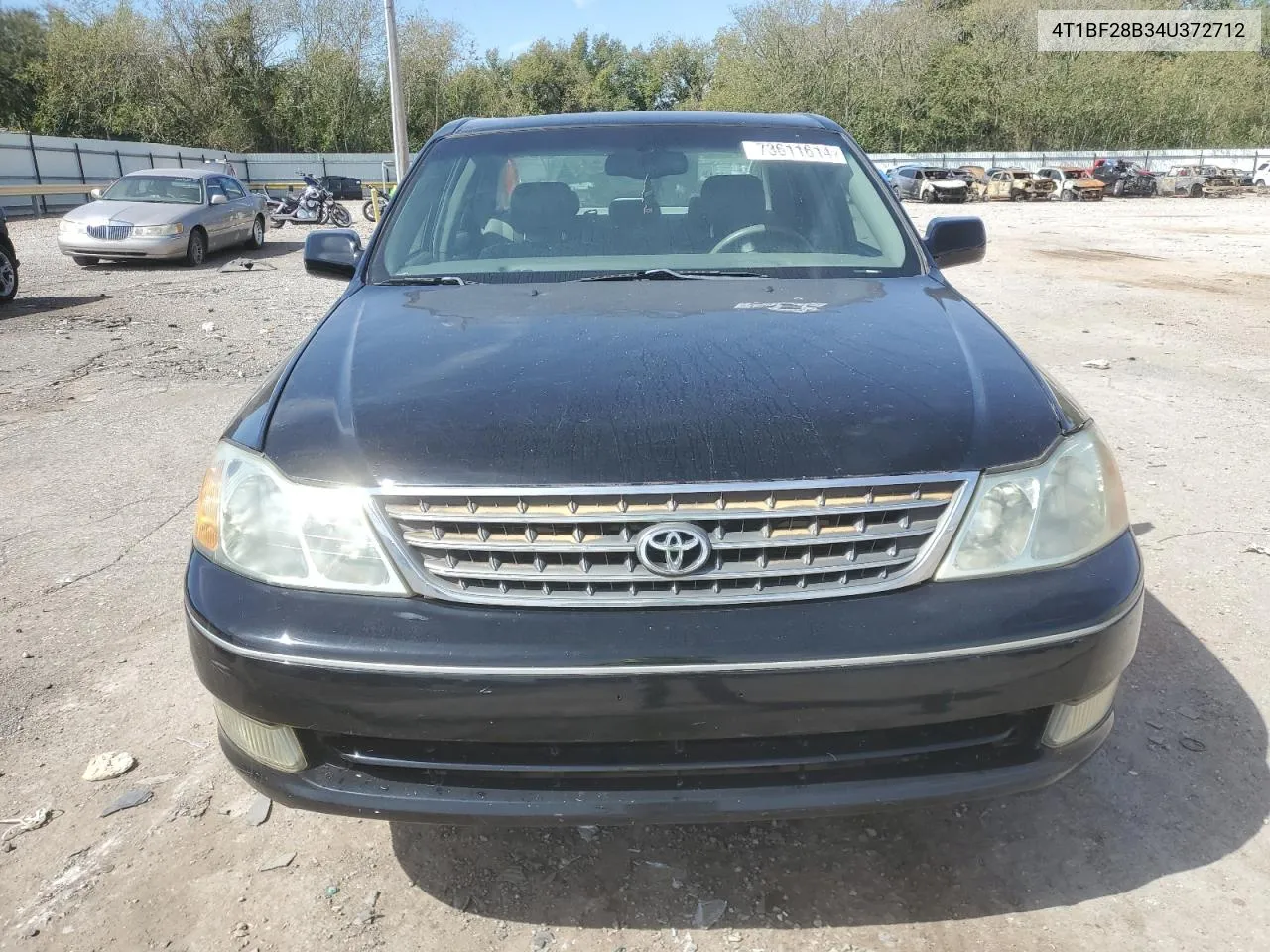 2004 Toyota Avalon Xl VIN: 4T1BF28B34U372712 Lot: 73611614