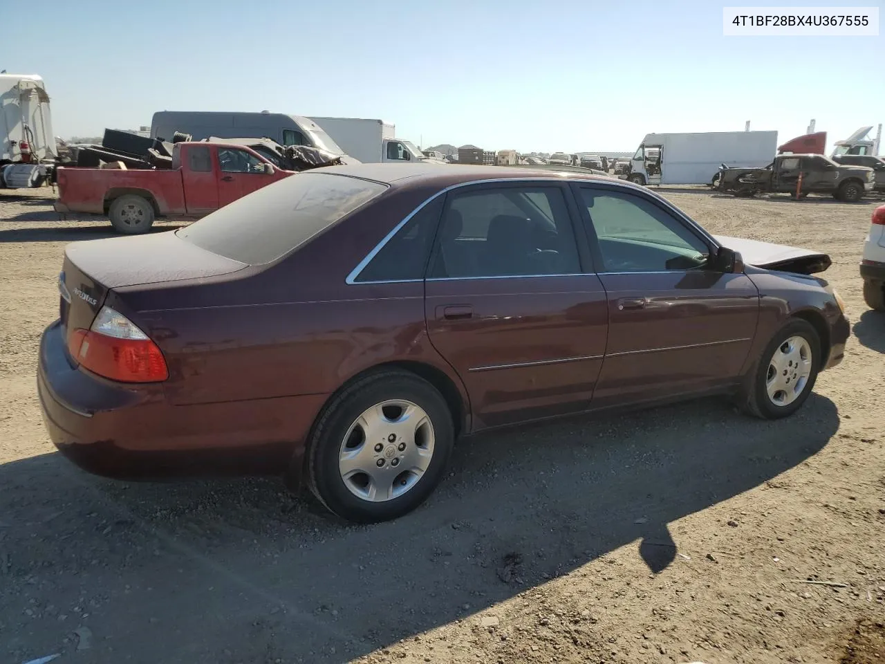 2004 Toyota Avalon Xl VIN: 4T1BF28BX4U367555 Lot: 73775464