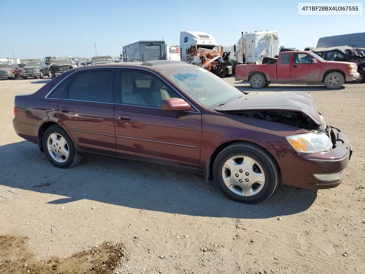 2004 Toyota Avalon Xl VIN: 4T1BF28BX4U367555 Lot: 73775464