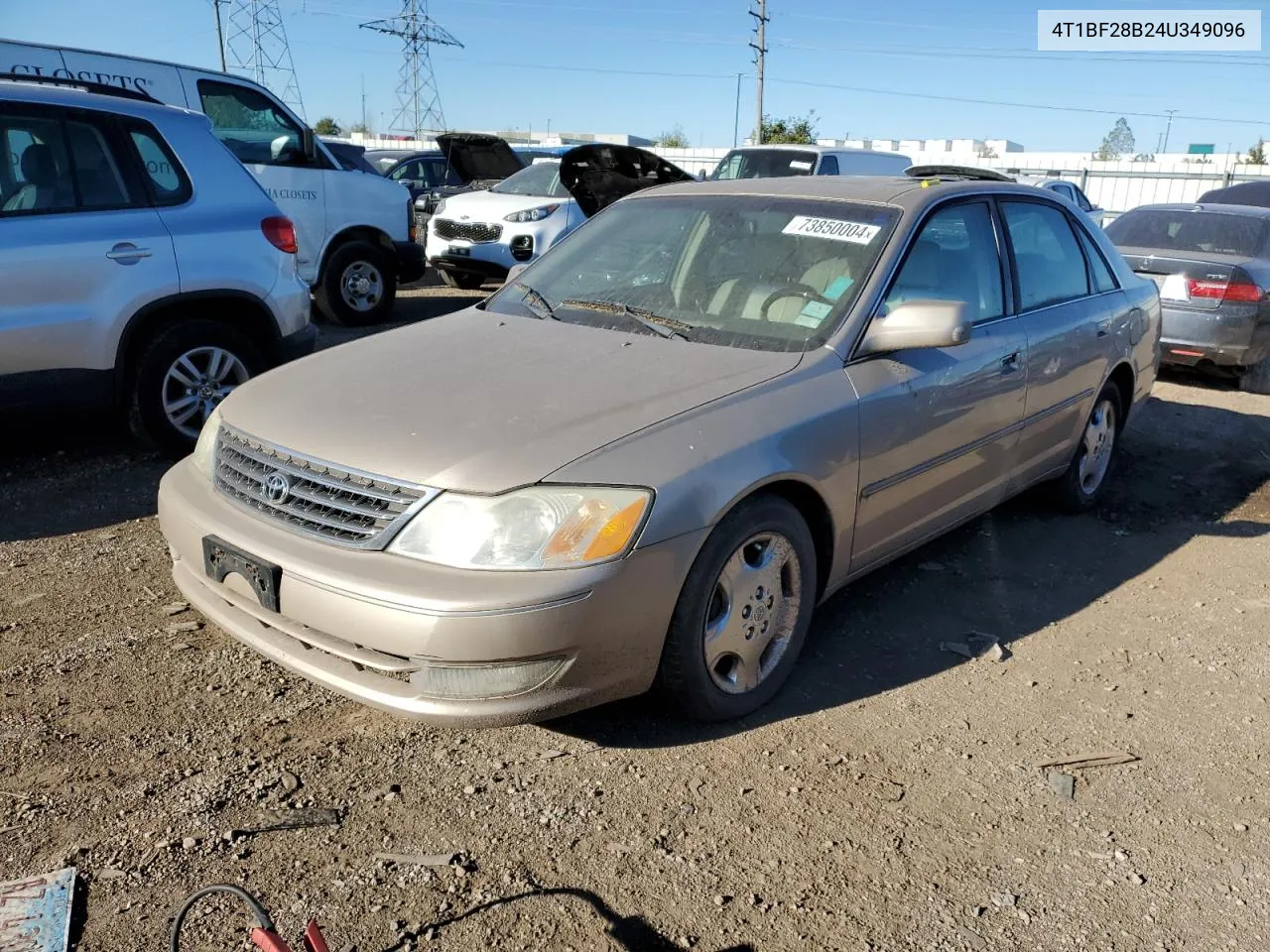 2004 Toyota Avalon Xl VIN: 4T1BF28B24U349096 Lot: 73850004