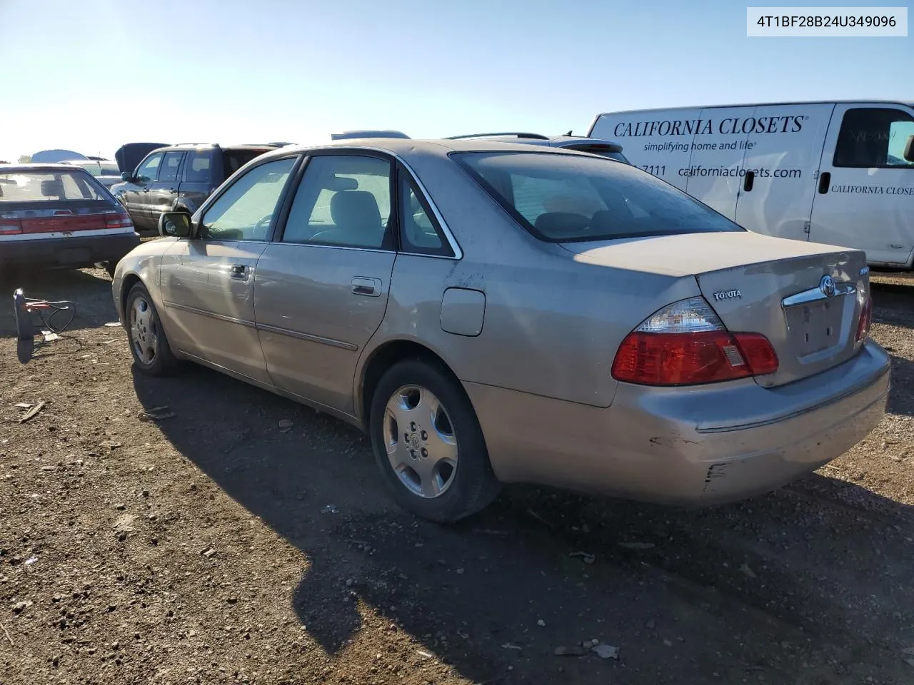 2004 Toyota Avalon Xl VIN: 4T1BF28B24U349096 Lot: 73850004