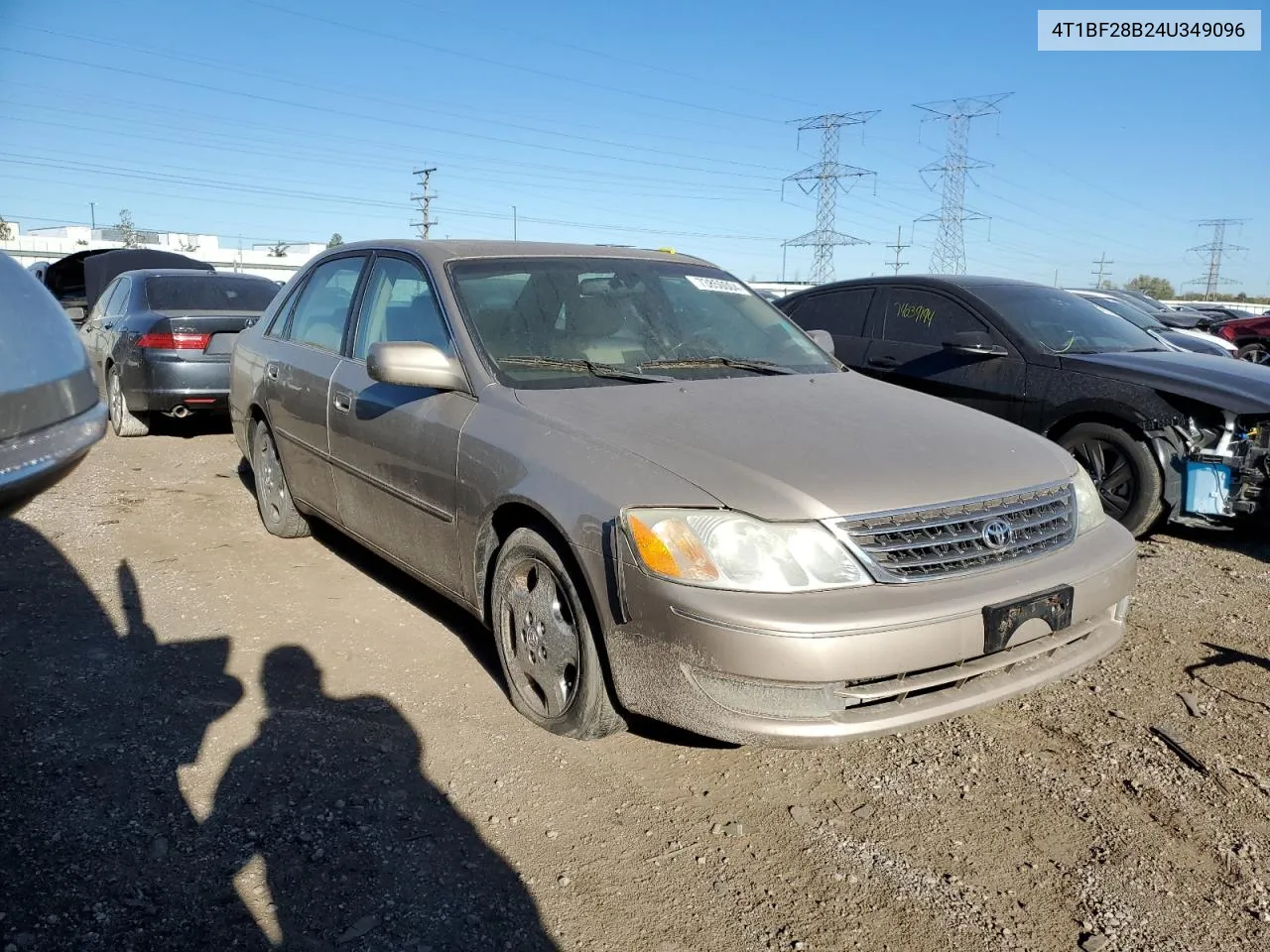 2004 Toyota Avalon Xl VIN: 4T1BF28B24U349096 Lot: 73850004