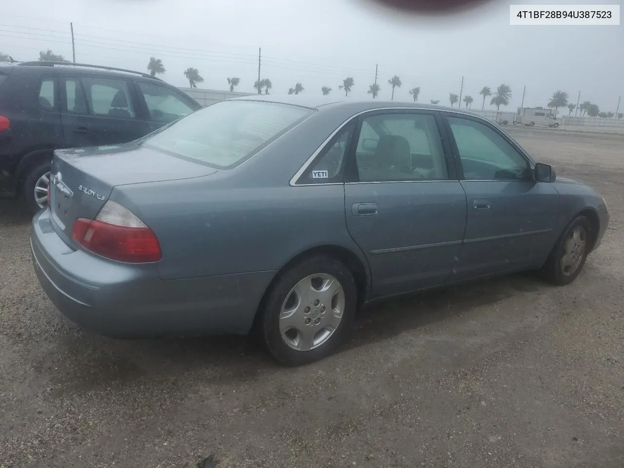 2004 Toyota Avalon Xl VIN: 4T1BF28B94U387523 Lot: 74656854