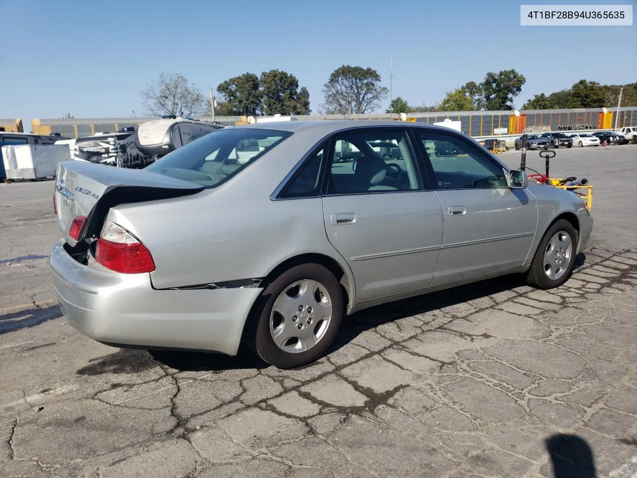 2004 Toyota Avalon Xl VIN: 4T1BF28B94U365635 Lot: 75211774