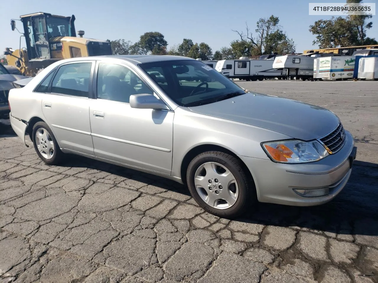 2004 Toyota Avalon Xl VIN: 4T1BF28B94U365635 Lot: 75211774