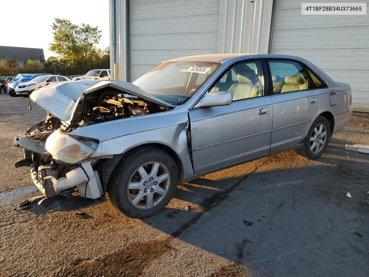 2004 Toyota Avalon Xl VIN: 4T1BF28B34U373665 Lot: 75250534