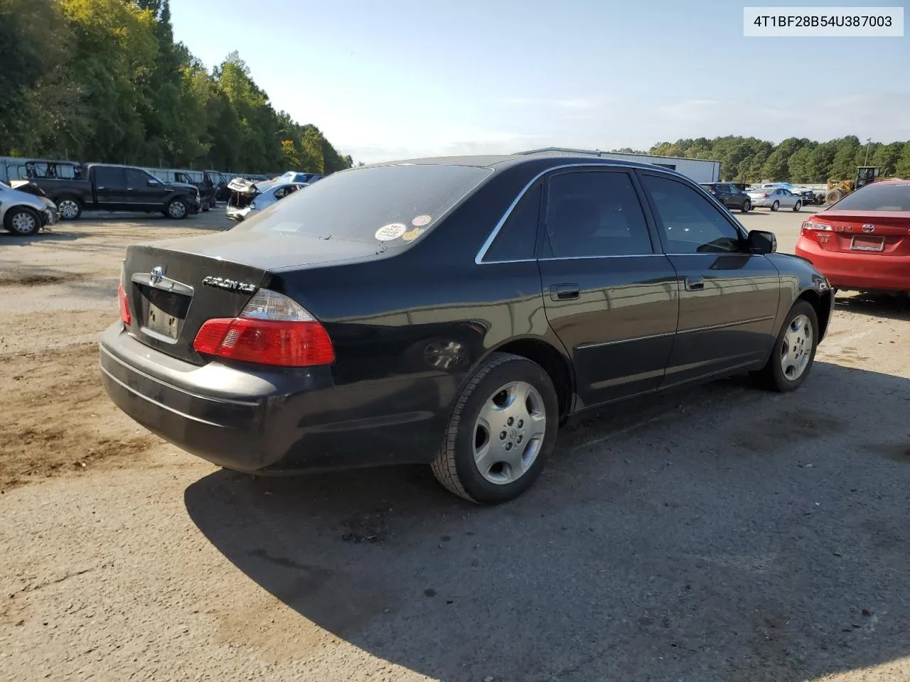 2004 Toyota Avalon Xl VIN: 4T1BF28B54U387003 Lot: 75953504