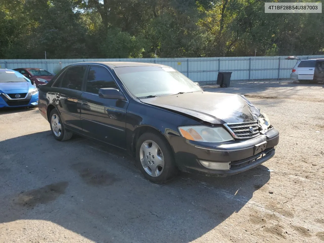 2004 Toyota Avalon Xl VIN: 4T1BF28B54U387003 Lot: 75953504