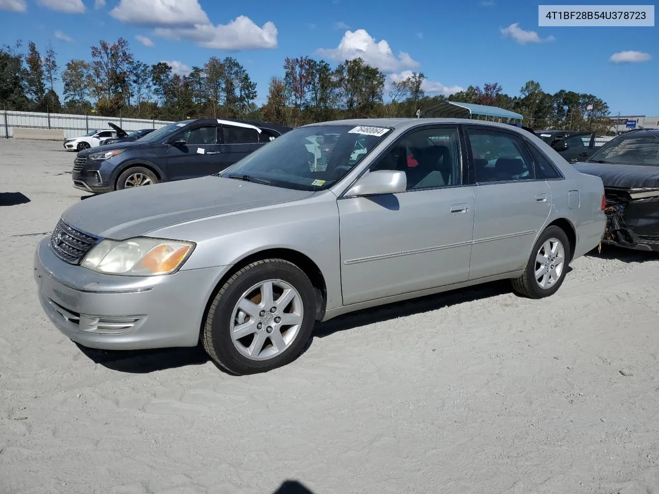 2004 Toyota Avalon Xl VIN: 4T1BF28B54U378723 Lot: 76480064