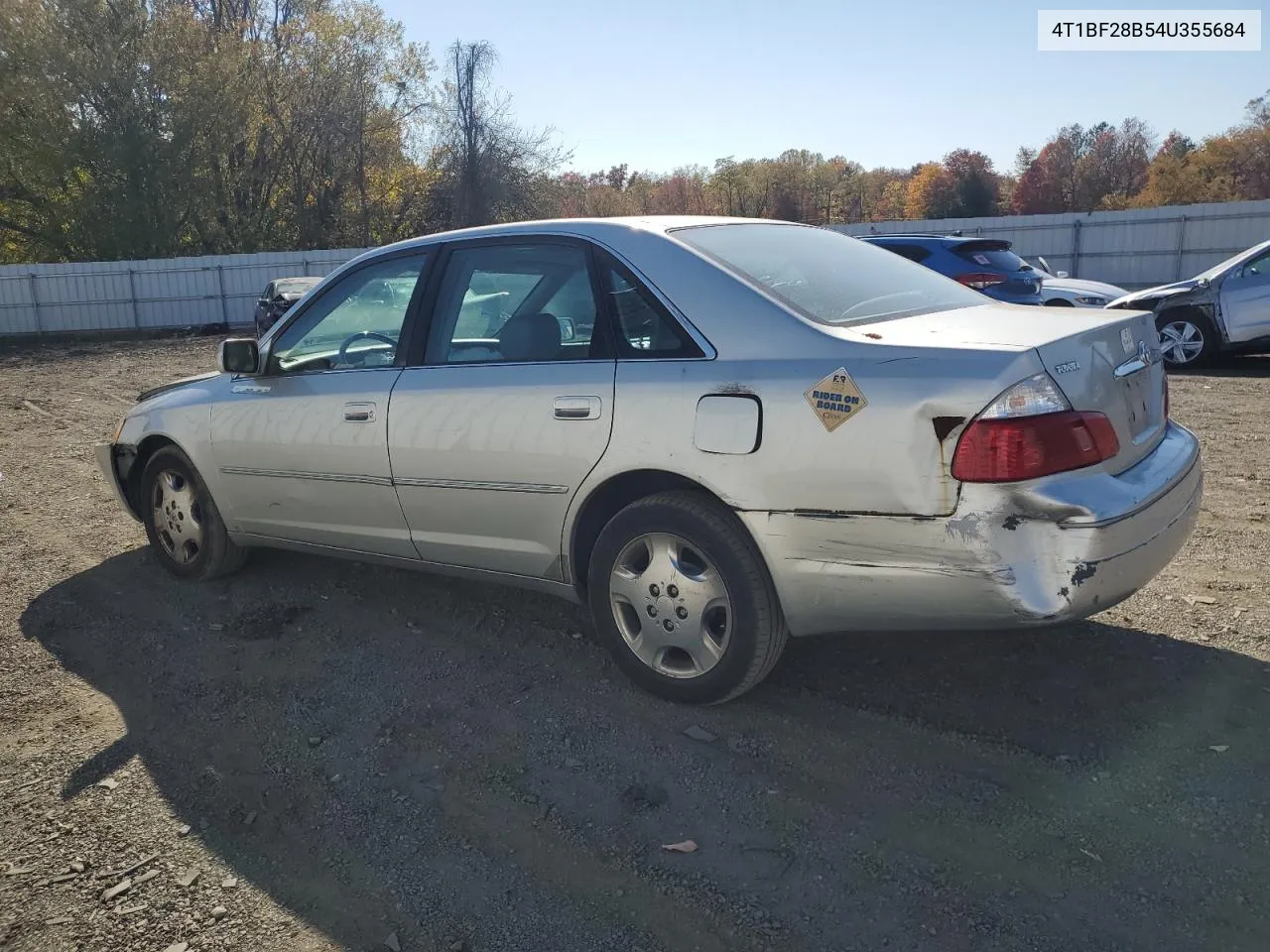 2004 Toyota Avalon Xl VIN: 4T1BF28B54U355684 Lot: 76702784