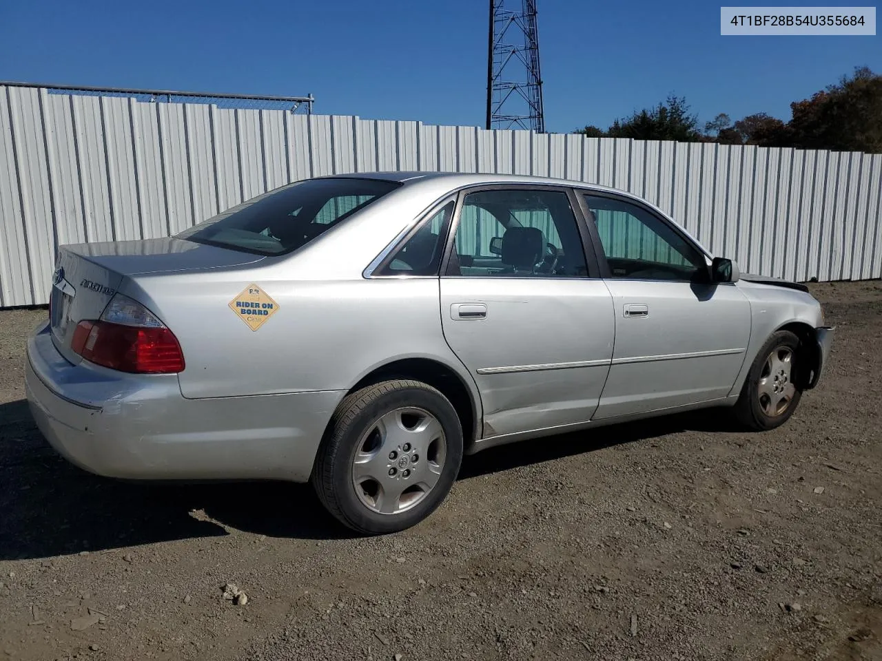 2004 Toyota Avalon Xl VIN: 4T1BF28B54U355684 Lot: 76702784