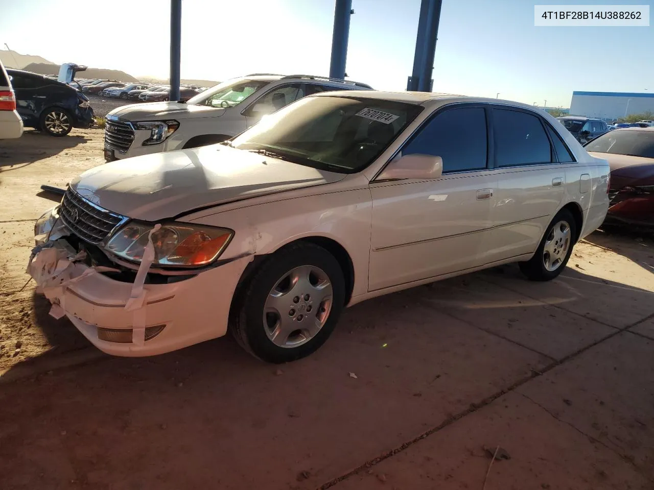 2004 Toyota Avalon Xl VIN: 4T1BF28B14U388262 Lot: 76707074