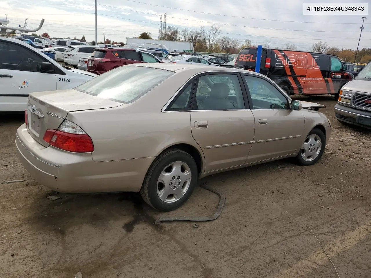 2004 Toyota Avalon Xl VIN: 4T1BF28BX4U348343 Lot: 77321494