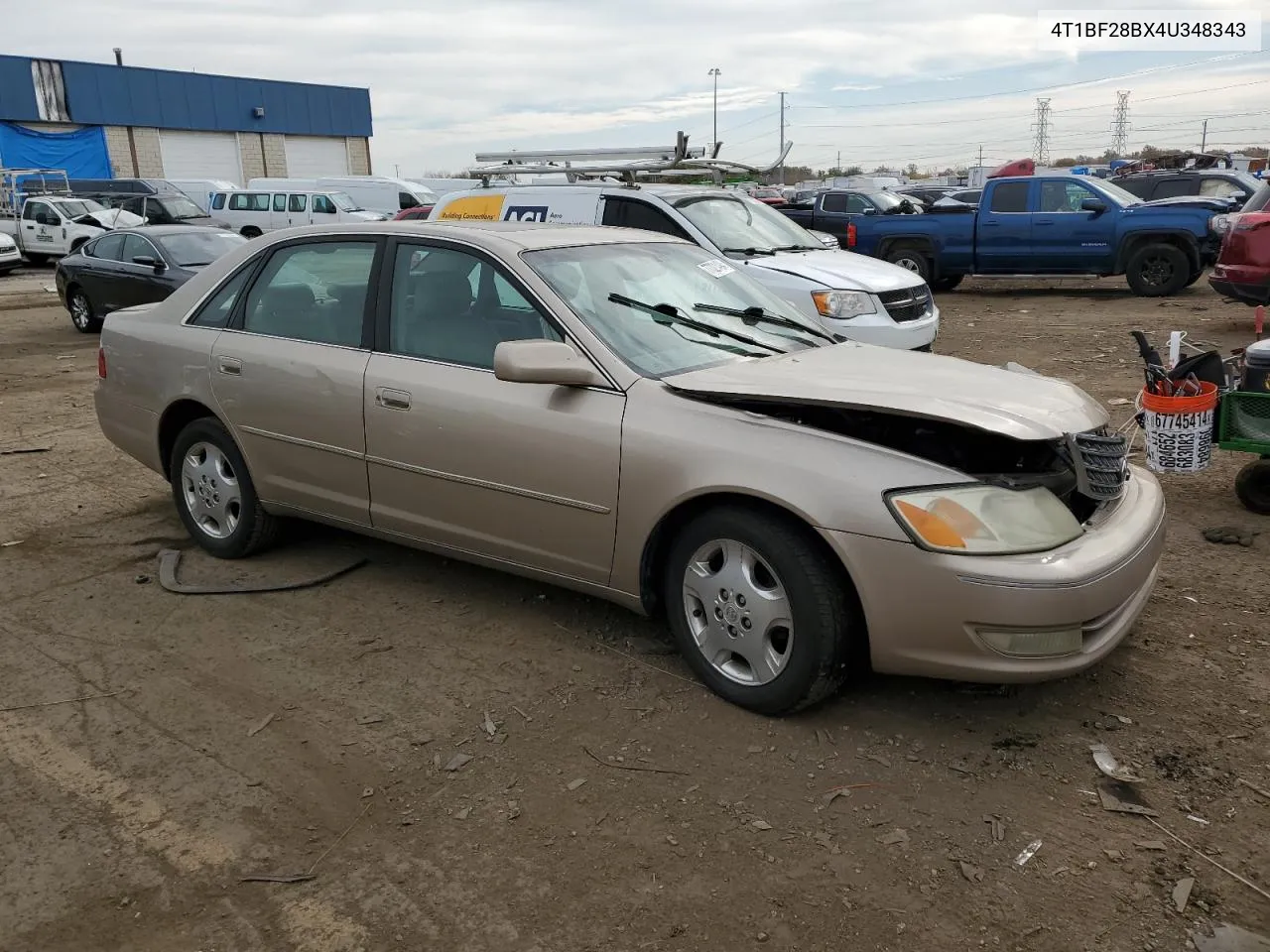 2004 Toyota Avalon Xl VIN: 4T1BF28BX4U348343 Lot: 77321494