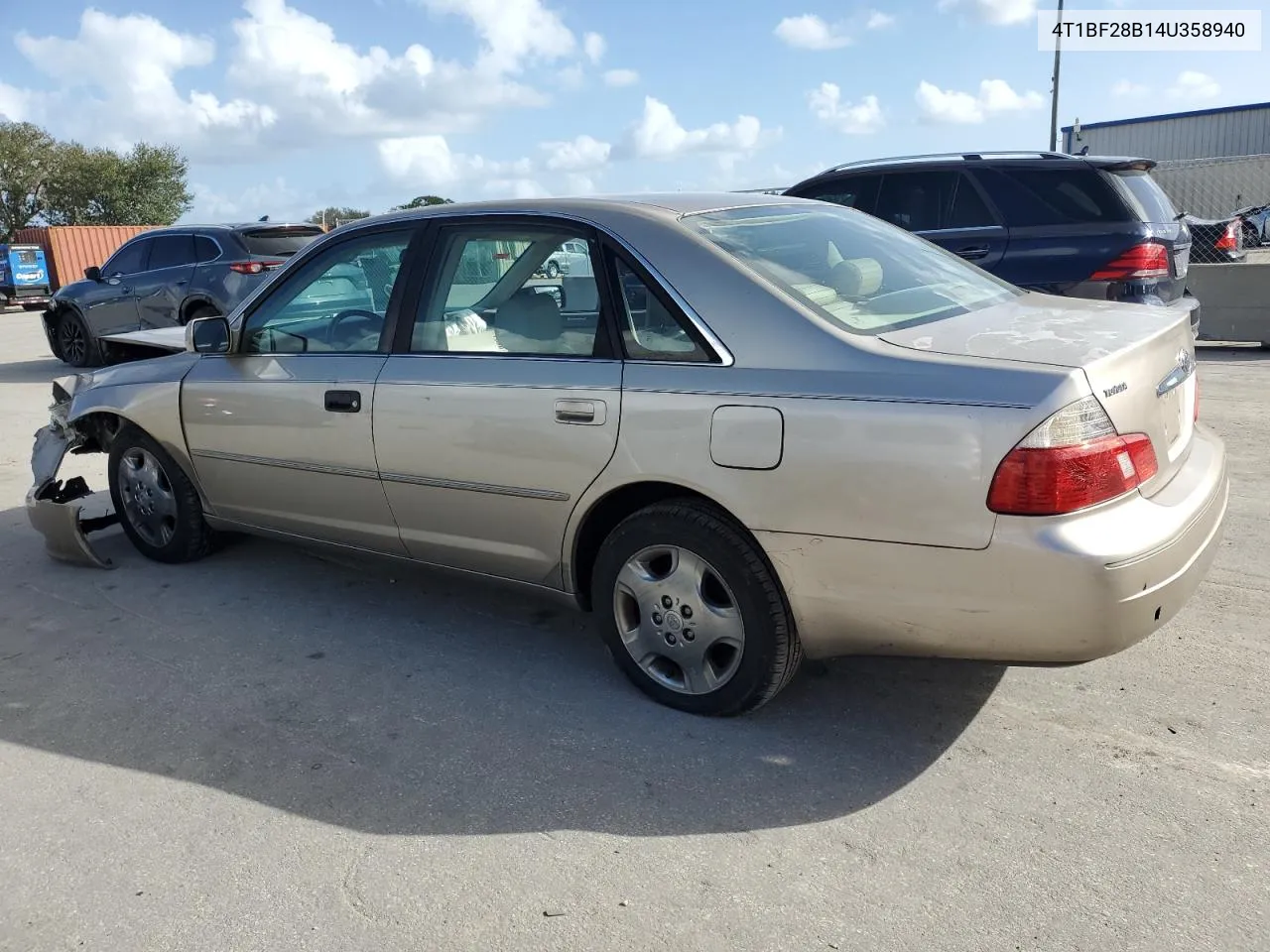 2004 Toyota Avalon Xl VIN: 4T1BF28B14U358940 Lot: 78786724