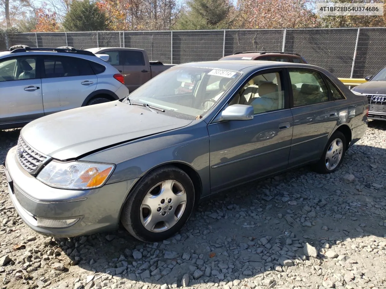 2004 Toyota Avalon Xl VIN: 4T1BF28B54U374686 Lot: 79375714