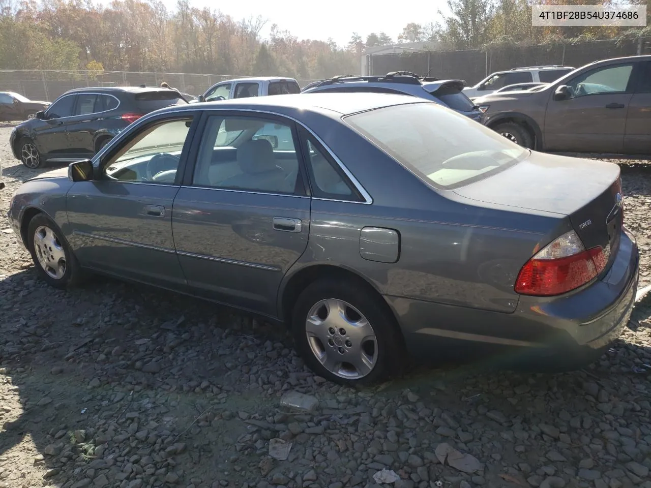 2004 Toyota Avalon Xl VIN: 4T1BF28B54U374686 Lot: 79375714