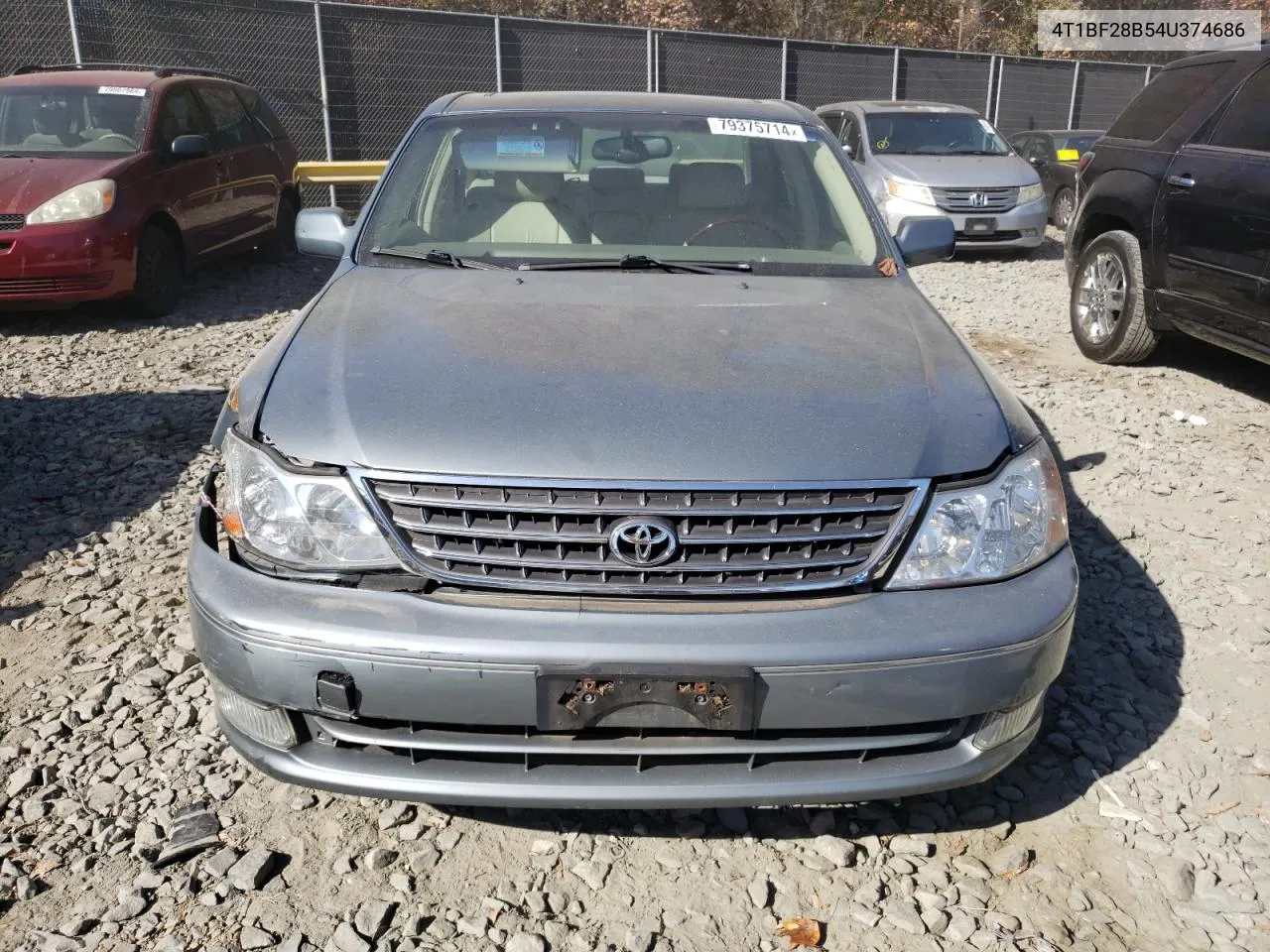 2004 Toyota Avalon Xl VIN: 4T1BF28B54U374686 Lot: 79375714