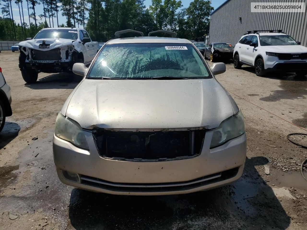 2005 Toyota Avalon Xl VIN: 4T1BK36B25U059804 Lot: 55940544