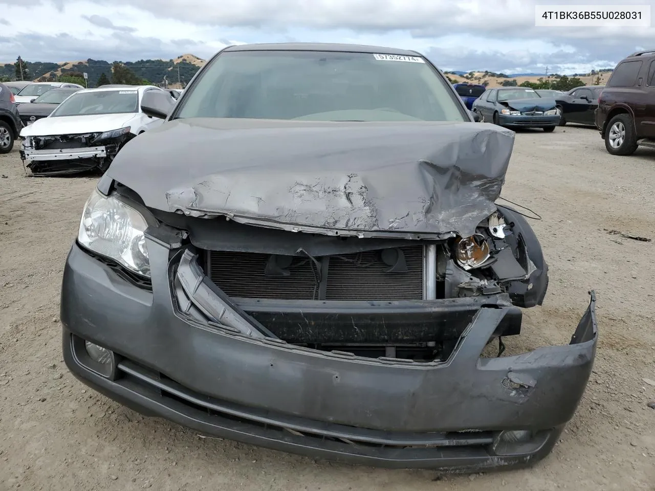 2005 Toyota Avalon Xl VIN: 4T1BK36B55U028031 Lot: 57352774