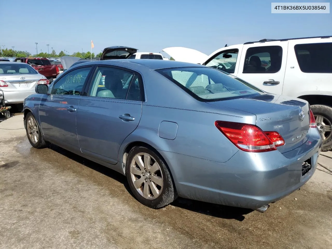 2005 Toyota Avalon Xl VIN: 4T1BK36BX5U038540 Lot: 59967514