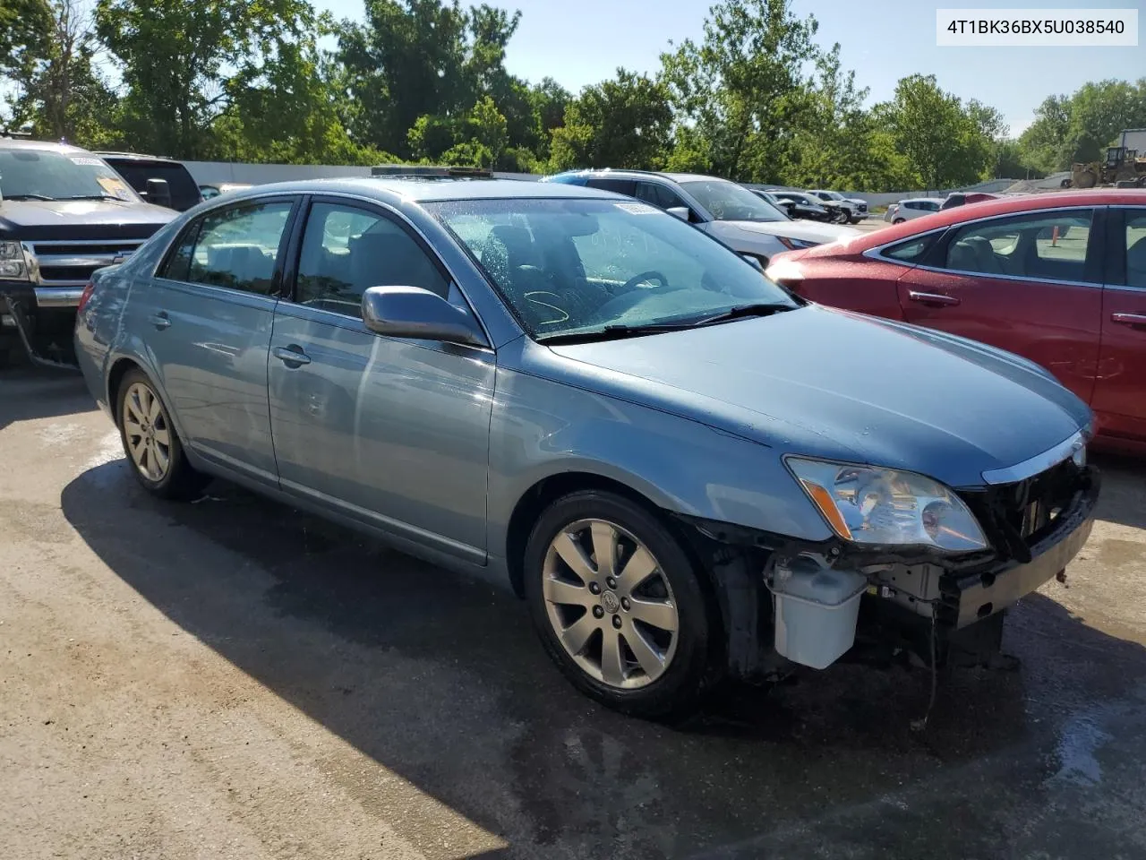 2005 Toyota Avalon Xl VIN: 4T1BK36BX5U038540 Lot: 59967514