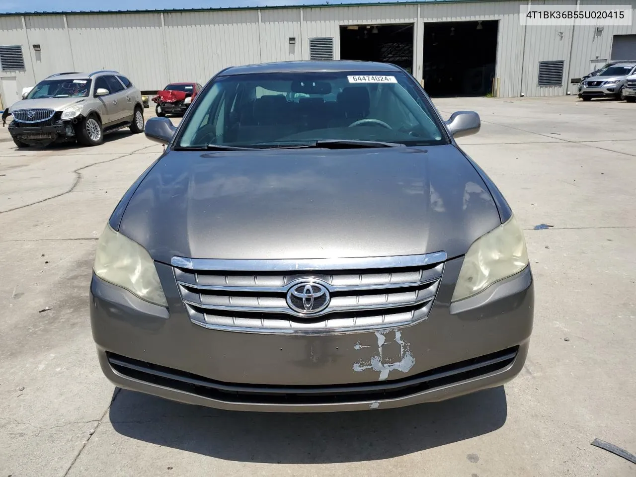 2005 Toyota Avalon Xl VIN: 4T1BK36B55U020415 Lot: 64474024