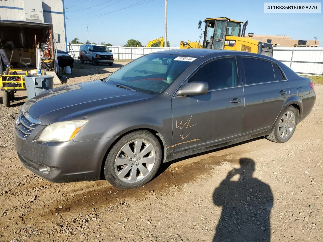 2005 Toyota Avalon Xl VIN: 4T1BK36B15U028270 Lot: 70199144