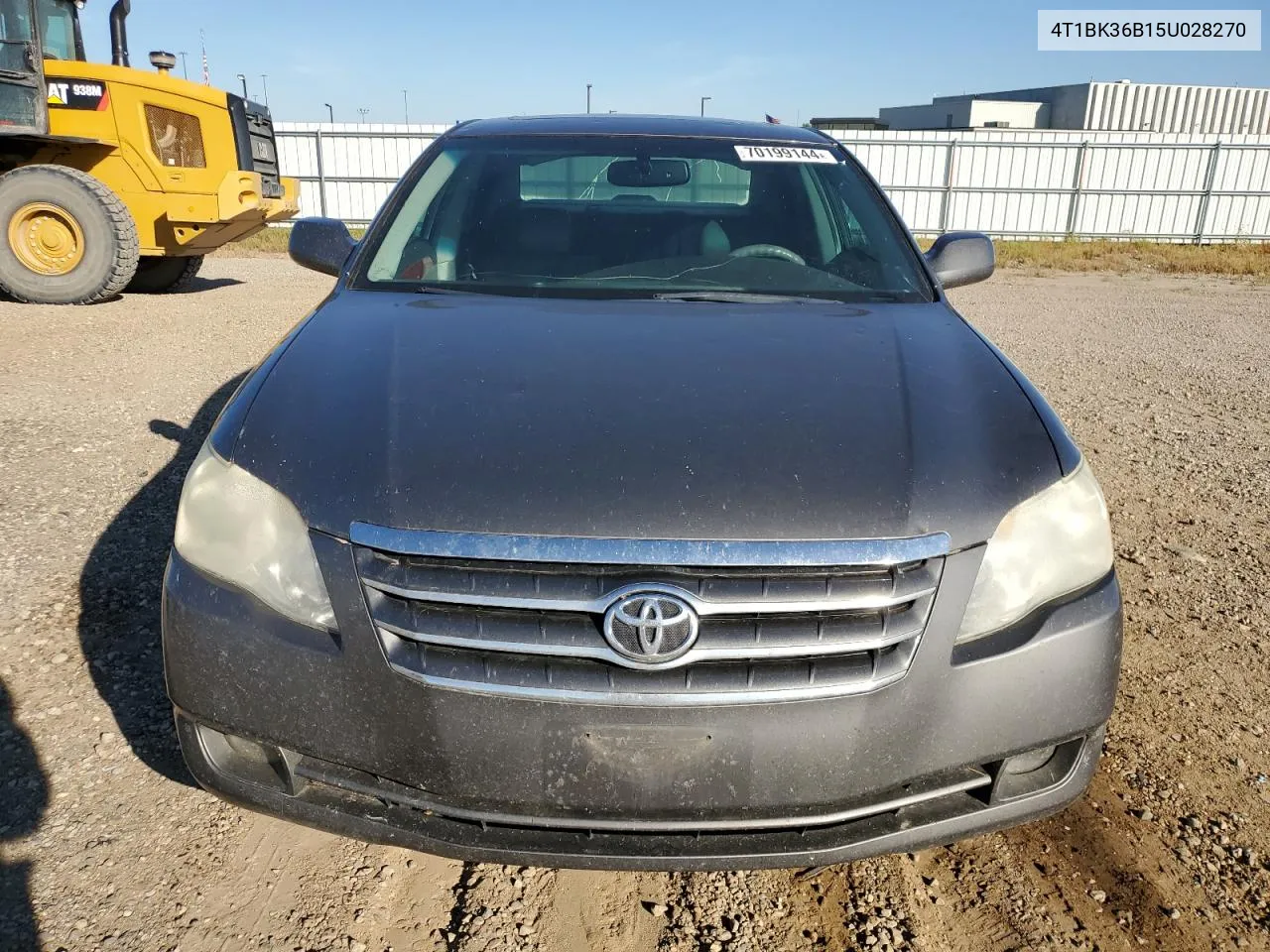 2005 Toyota Avalon Xl VIN: 4T1BK36B15U028270 Lot: 70199144