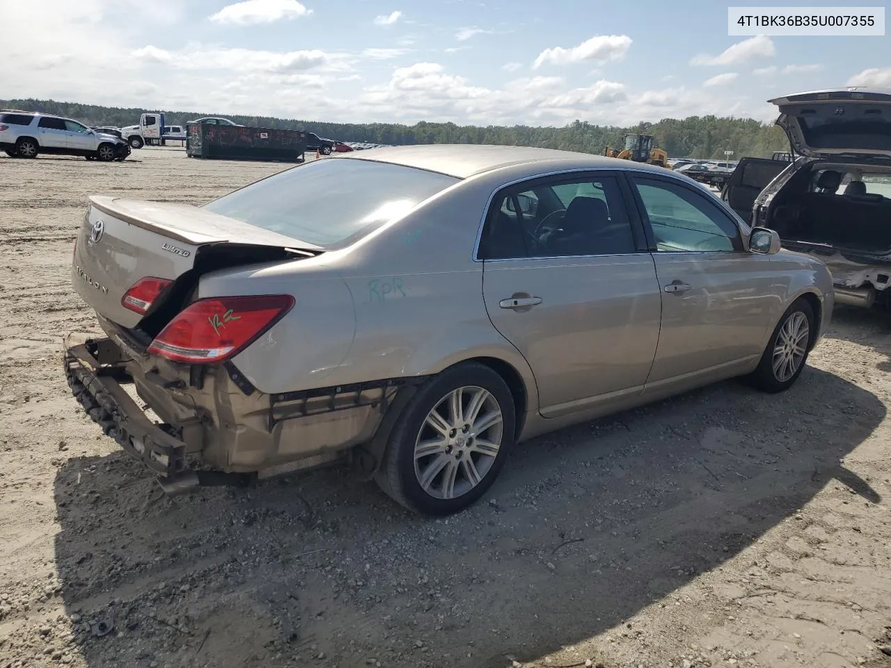 4T1BK36B35U007355 2005 Toyota Avalon Xl