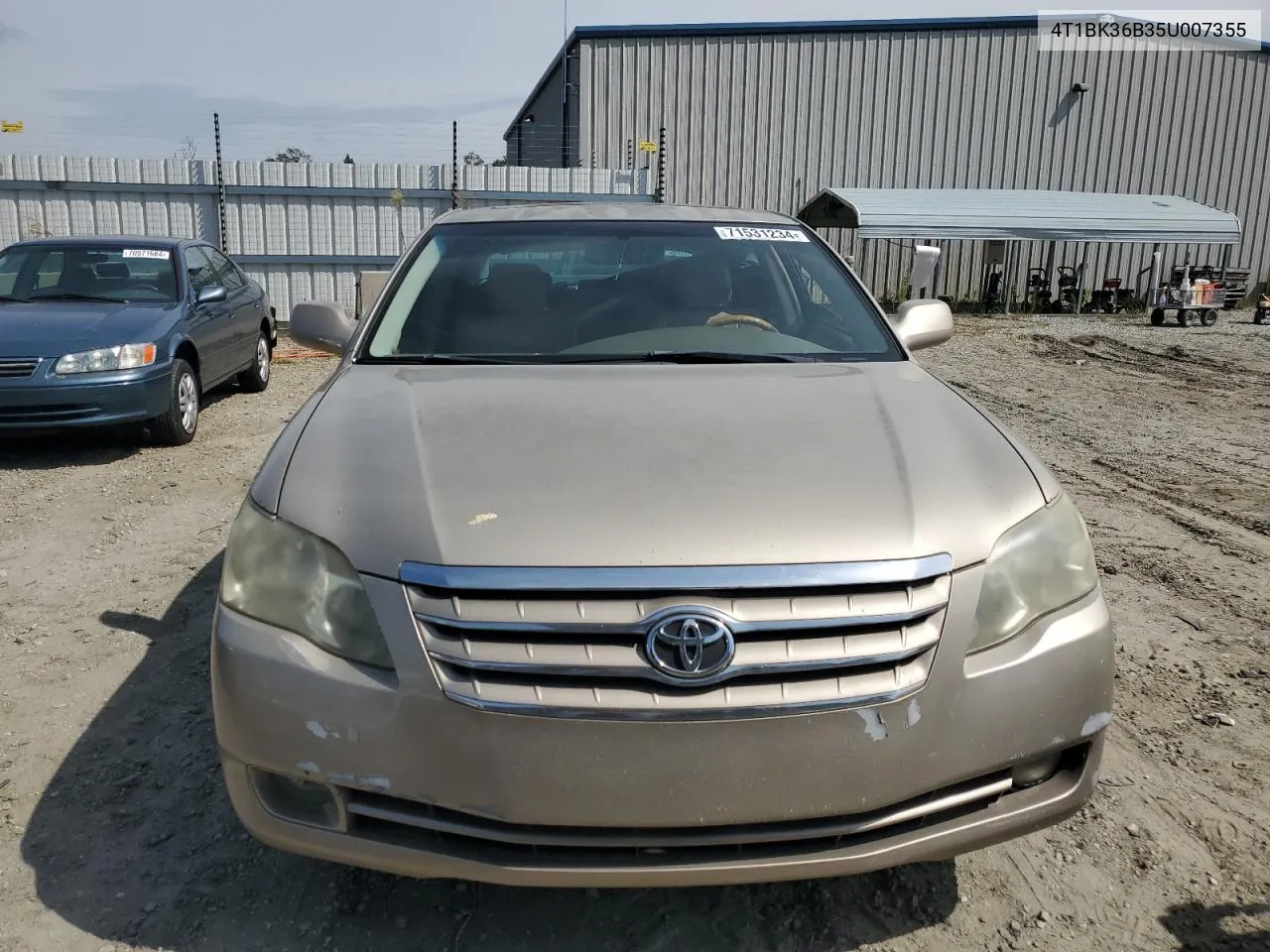 2005 Toyota Avalon Xl VIN: 4T1BK36B35U007355 Lot: 71531234