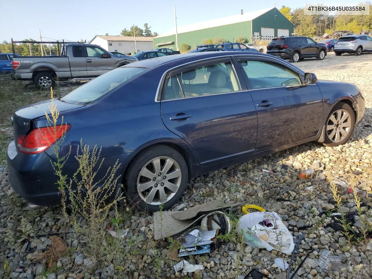 2005 Toyota Avalon Xl VIN: 4T1BK36B45U035584 Lot: 71597544